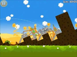 Official Angry Birds Seasons Walkthrough Summer Pignic 1-14