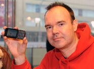 Peter Vesterbacka with Nokia