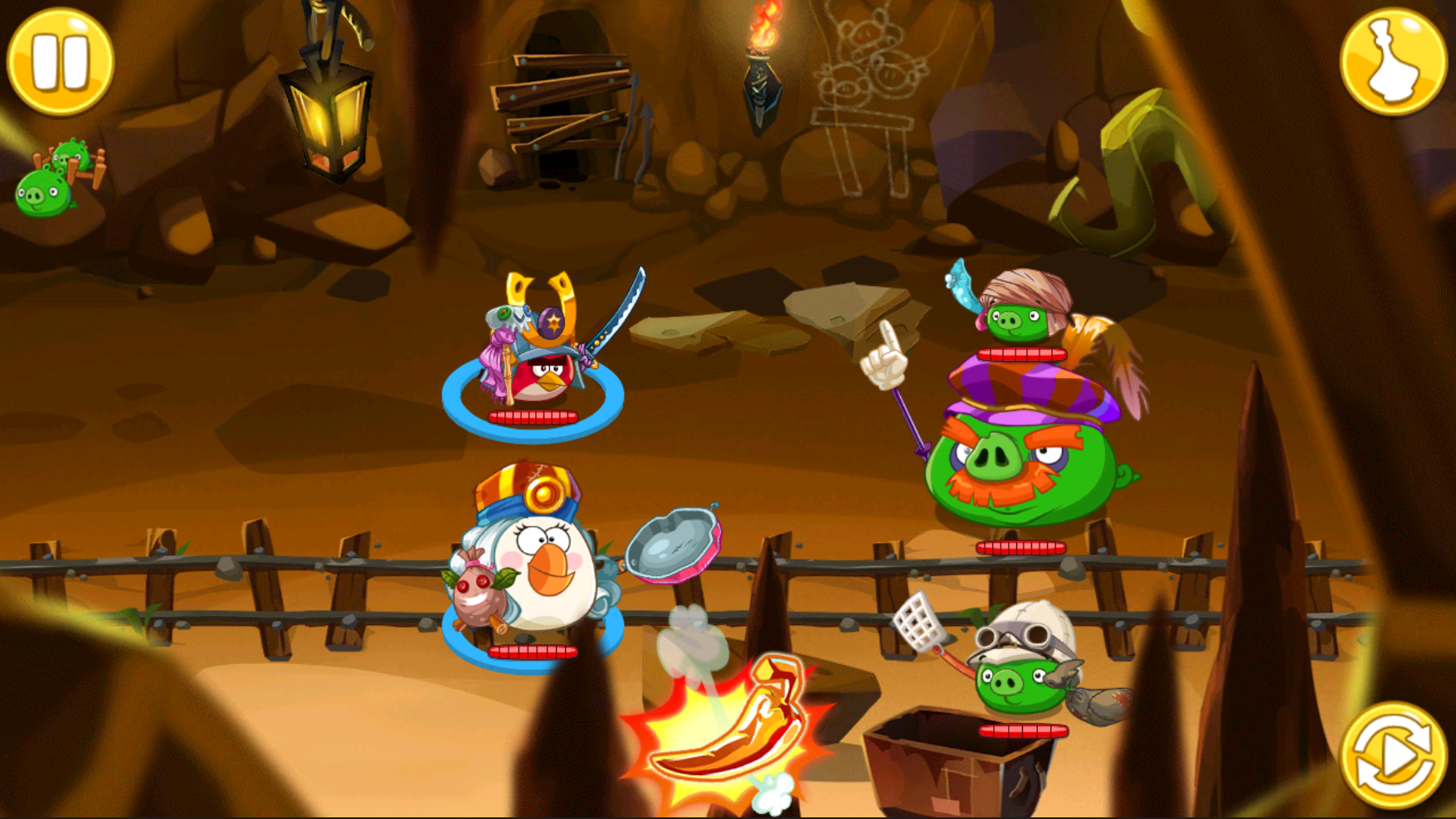 Cure Cavern - 10, Angry Birds Wiki