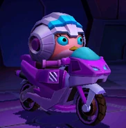 В виде мотоцикла