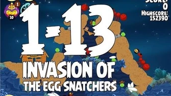 Angry_Birds_Seasons_Invasion_of_the_Egg_Snatchers_1-13_Walkthrough_3_Star