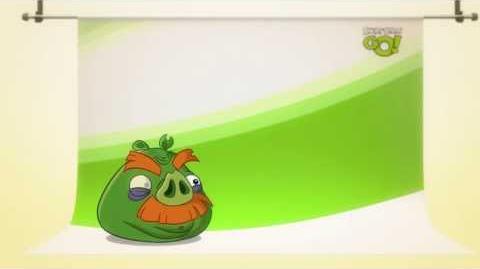 Трейлер Усача в Angry Birds Go!