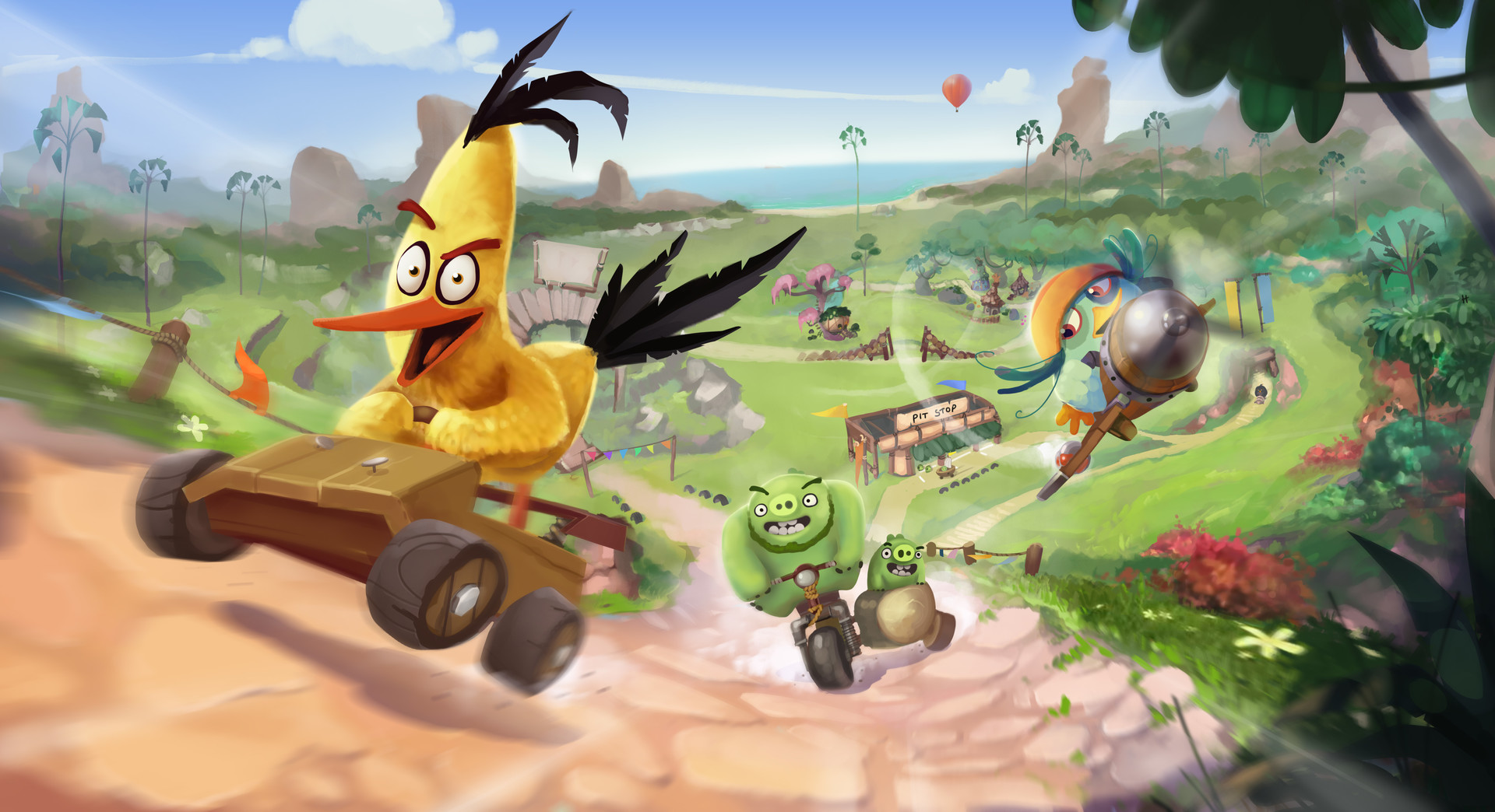 Rovio updates Angry Birds Epic, Go! and Stella with holiday