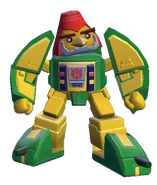 Космос Двойник Чака в игре Angry Birds Transformers.