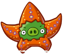 Angry Birds Fight! - Monster Pigs - Seastar Pig.png
