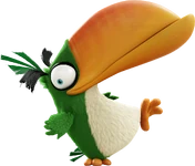 Hal, from The Angry Birds Movie.
