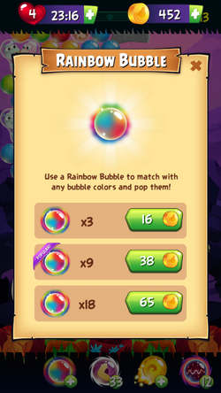 ABPop Booster Rainbow Bubble