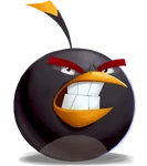 Bomb from Angry Birds 2.