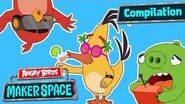 Angry Birds MakerSpace Compilation - S1 Ep1-5