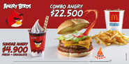 McDonalds Angus Angry Combo 2015