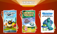 A Monster's University channel on the site