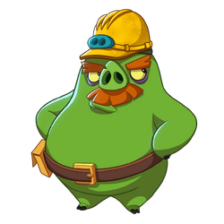 Foreman Pig, Angry Birds Wiki, Fandom