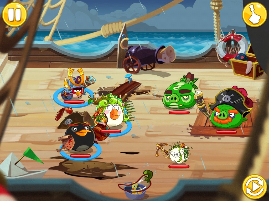 Angry Birds Epic Ghost Ship Dungeon Walkthrough