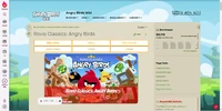 An example of a game page on the Angry Birds Wiki.