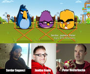 Developer Birds and their real-life counterparts.