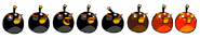 Sprites de Angry Birds Classic (O bomba ferido não foi utilizado)