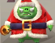 Санта-хряк Персонаж и босс игры Angry Birds Evolution. Впервые появился в событии «Рождество».