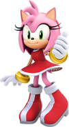Amy's current appearance, as seen in Sonic Blitz.