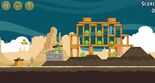 Angry Birds Classic Chuck gameplay