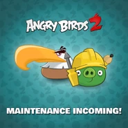 "Maintenance incoming!" with Mighty Eagle
