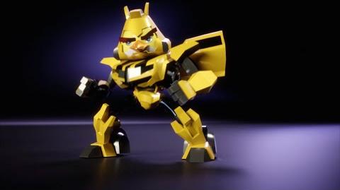 Angry Birds Transformers Chuck as Bumblebee!