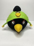 Angry Birds Black Bird Bomb Plush MLB Pittsburgh Pirates Baseball