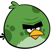 green bird angry birds
