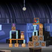 Close-up of level 5