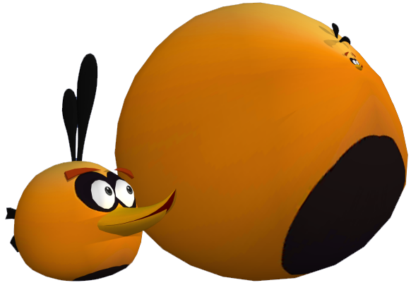 Is bubbles in Angry Birds Toons?