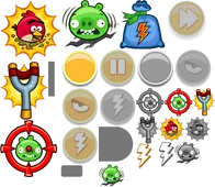 Old power up buttons