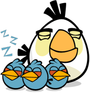 Matilda and The Blues sleeping