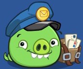 Current Postman Pig in Angry Birds Friends.