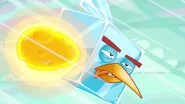 ABSpaceTrailerScreenshot5.png (1.33 MB) Ice Bird flies out of the wormhole, eggsteroid in-tow.