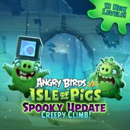 В рекламе Angry Birds VR: Isle of Pigs