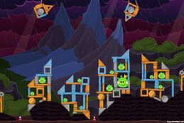 Angry-Birds-Facebook-Surf-And-Turf-Level-45