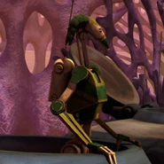 Боевой дроид-водитель БШТ, являющийся прототипом боевого дроида в качестве противника на уровнях Птичьей стороны