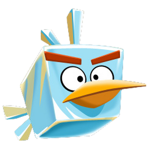 angry birds ice bird plush