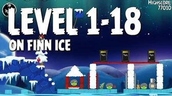 Angry_Birds_Seasons_On_Finn_Ice_1-18_Walkthrough_3_Star