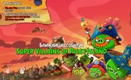 Плакат события Angry Birds Epic "Супер-злодеи Свинского острова"