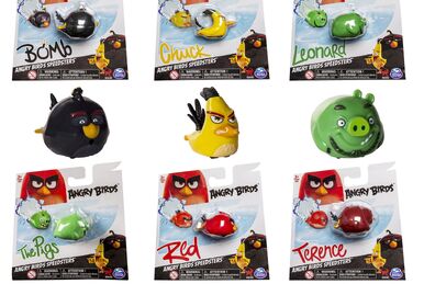 Angry birds pig city strike playset shop