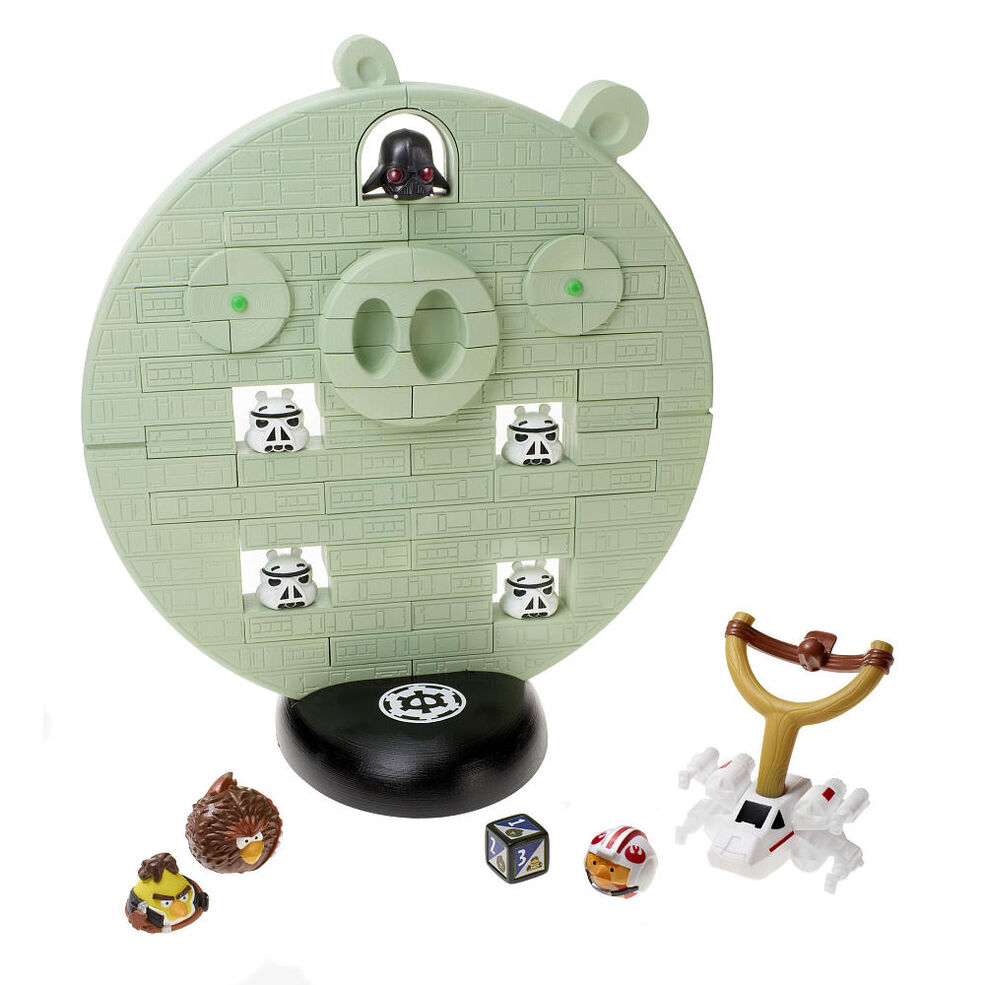 Angry Birds Star Wars Jenga Death Star Game | Angry Birds