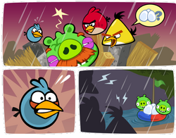 The Angry birds epic , classic , go , seasons , space. Is deleted