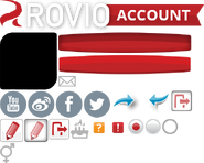 Rovio Account website sprites (1/2)