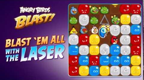 Angry Birds Blast - The Laser Booster