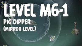 Angry Birds Space Pig Dipper Level M6-1 Mirror World Walkthrough 3 Star