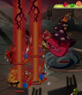 Демонический Свиномаг атакует