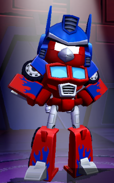 angry birds transformers optimus prime