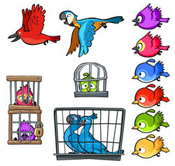 Image Ingame Rio2 Rio 2 Birds Png Angry Birds Wiki - Angry Birds