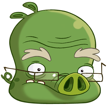 Свинья-профессор/Галерея | Angry Birds Wiki | Fandom