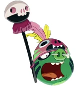 Свин-шаман (151 КБ) Свин-шаман Персонаж, фигурировавший в мультсериале Angry Birds Toons.